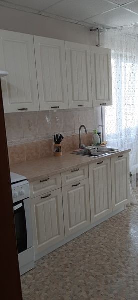 Кухня модульная Луксор бирюза-кремовый в Чайковском - chaykovskiy.mebel24.online | фото 8