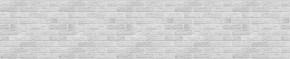Кухонный фартук 610х3000х1,5 (композит) КМ Кирпич серый в Чайковском - chaykovskiy.mebel24.online | фото