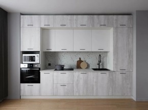 Кухонный гарнитур Бланка 3400 (Стол. 38мм) в Чайковском - chaykovskiy.mebel24.online | фото
