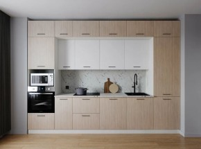 Кухонный гарнитур Демо 3400 (Стол. 38мм) в Чайковском - chaykovskiy.mebel24.online | фото 1