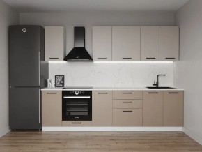 Кухонный гарнитур Каппучино 2800 (Стол. 38мм) в Чайковском - chaykovskiy.mebel24.online | фото