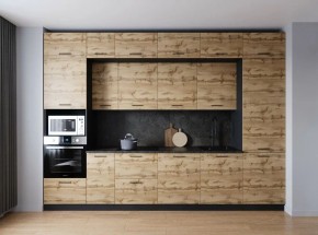 Кухонный гарнитур Крафт 3400 (Стол. 38мм) в Чайковском - chaykovskiy.mebel24.online | фото 1