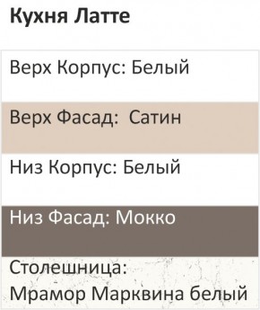 Кухонный гарнитур Латте 3000 (Стол. 26мм) в Чайковском - chaykovskiy.mebel24.online | фото 3