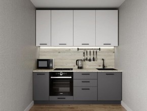 Кухонный гарнитур Меренга 2200 h950 (Стол. 38мм) в Чайковском - chaykovskiy.mebel24.online | фото