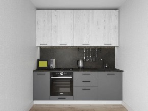 Кухонный гарнитур Санторини 2200 h 950 (Стол. 26мм) в Чайковском - chaykovskiy.mebel24.online | фото