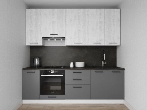 Кухонный гарнитур Санторини 2400 h950 (Стол. 26мм) в Чайковском - chaykovskiy.mebel24.online | фото