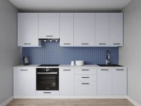 Кухонный гарнитур Смоки 2400 h950 (Стол. 38 мм) в Чайковском - chaykovskiy.mebel24.online | фото