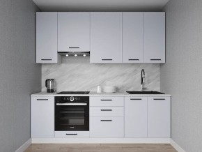 Кухонный гарнитур Смоки 3000 h950 (Стол. 26мм) в Чайковском - chaykovskiy.mebel24.online | фото