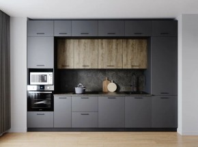 Кухонный гарнитур Умбра 3400 (Стол. 26мм) в Чайковском - chaykovskiy.mebel24.online | фото 1