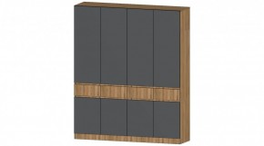 ЛЕНОРА Шкаф 4х створчатый (графит) в Чайковском - chaykovskiy.mebel24.online | фото