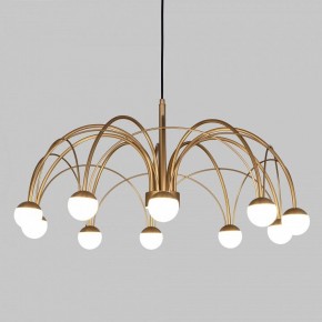 Люстра на штанге Eurosvet Ragno 90030/10 LED золото в Чайковском - chaykovskiy.mebel24.online | фото 4