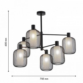 Люстра на штанге F-promo Tokri 4602-6C в Чайковском - chaykovskiy.mebel24.online | фото 3