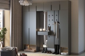 МЕБЕЛЬСОН К32 Прихожая (графит) в Чайковском - chaykovskiy.mebel24.online | фото