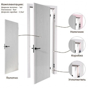 Межкомнатная дверь Bolivar Каньон браун (комплект) в Чайковском - chaykovskiy.mebel24.online | фото 4