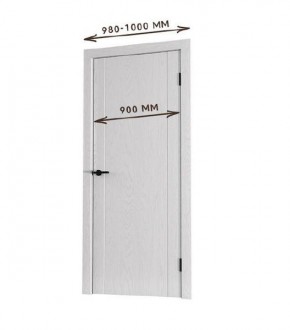 Межкомнатная дверь Bolivar Каньон браун (комплект) 900 в Чайковском - chaykovskiy.mebel24.online | фото