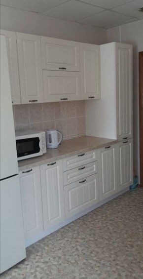 Модульная кухня Луксор серый-бирюза в Чайковском - chaykovskiy.mebel24.online | фото 2