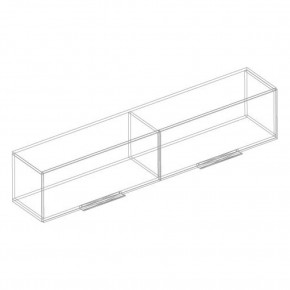 МОНИКА Шкаф настенный 1600 в Чайковском - chaykovskiy.mebel24.online | фото 2