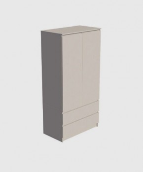 МОРИ МШ 900.1 Шкаф с 2-мя дв. и 2-мя ящ. (Сатин) в Чайковском - chaykovskiy.mebel24.online | фото 2