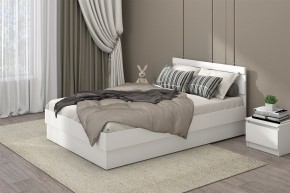 МС "Хилтон" Кровать 1,2 (Белый текстурный) в Чайковском - chaykovskiy.mebel24.online | фото