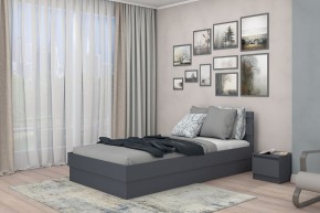 МС "Хилтон" Кровать 1,2 (графит) в Чайковском - chaykovskiy.mebel24.online | фото