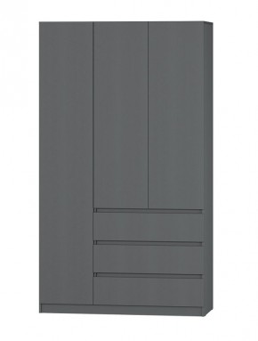 МС "Хилтон" Шкаф №2 1200 (Графит) в Чайковском - chaykovskiy.mebel24.online | фото 2
