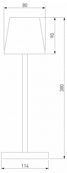 Настольная лампа декоративная Elektrostandard Mist a063928 в Чайковском - chaykovskiy.mebel24.online | фото 3