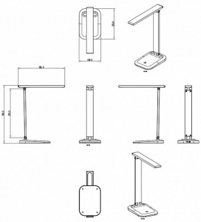 Настольная лампа офисная Arte Lamp London A5124LT-1BK в Чайковском - chaykovskiy.mebel24.online | фото 2