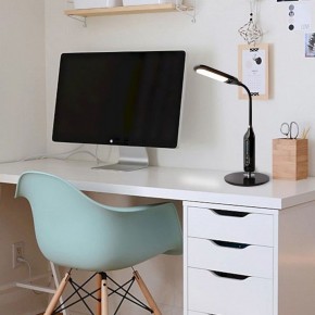 Настольная лампа офисная Eurosvet Soft 80503/1 черный в Чайковском - chaykovskiy.mebel24.online | фото 4