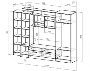 ОСКАР Гостиная (ЯШТ/ЯШС) в Чайковском - chaykovskiy.mebel24.online | фото 2