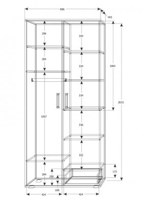 Подростковая Юпитер (модульная) в Чайковском - chaykovskiy.mebel24.online | фото 25