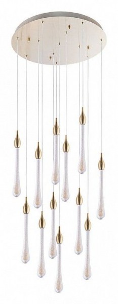 Подвесная люстра Arte Lamp Raindrop A1803LM-36PB в Чайковском - chaykovskiy.mebel24.online | фото