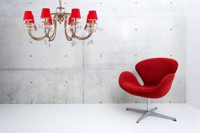 Подвесная люстра Arti Lampadari Meranola Meranola E 1.1.8 AG в Чайковском - chaykovskiy.mebel24.online | фото 3