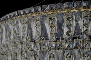 Подвесная люстра Arti Lampadari Ovindoli Gold Ovindoli L 1.5.80+40.100 G в Чайковском - chaykovskiy.mebel24.online | фото 4