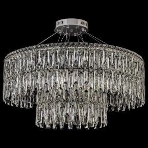 Подвесная люстра Arti Lampadari Ovindoli Nickel Ovindoli L 1.5.80+40.100 N в Чайковском - chaykovskiy.mebel24.online | фото 3