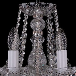 Подвесная люстра Bohemia Ivele Crystal 1402 1402/10/160/Ni в Чайковском - chaykovskiy.mebel24.online | фото 4