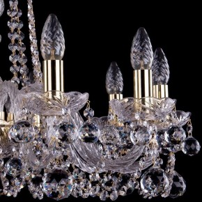 Подвесная люстра Bohemia Ivele Crystal 1402 1402/10/240/G/Balls в Чайковском - chaykovskiy.mebel24.online | фото 2