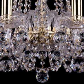 Подвесная люстра Bohemia Ivele Crystal 1402 1402/10/240/G/Balls в Чайковском - chaykovskiy.mebel24.online | фото 3