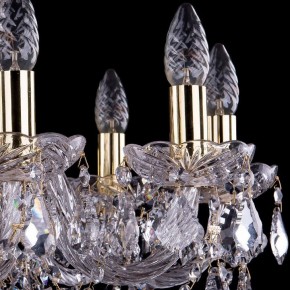Подвесная люстра Bohemia Ivele Crystal 1402 1402/10/240/G/Leafs в Чайковском - chaykovskiy.mebel24.online | фото 2