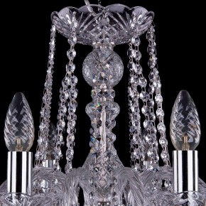 Подвесная люстра Bohemia Ivele Crystal 1402 1402/10/240/Ni/Balls в Чайковском - chaykovskiy.mebel24.online | фото 4