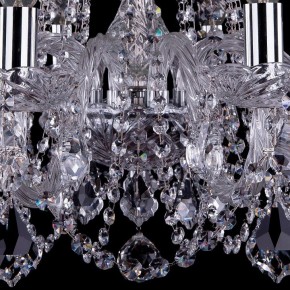 Подвесная люстра Bohemia Ivele Crystal 1402 1402/10/240/Ni/Leafs в Чайковском - chaykovskiy.mebel24.online | фото 3