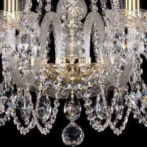 Подвесная люстра Bohemia Ivele Crystal 1402 1402/10/300/G в Чайковском - chaykovskiy.mebel24.online | фото 4