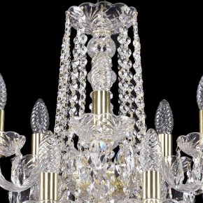 Подвесная люстра Bohemia Ivele Crystal 1402 1402/10+5/195/2d/G в Чайковском - chaykovskiy.mebel24.online | фото 4