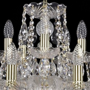 Подвесная люстра Bohemia Ivele Crystal 1402 1402/10+5/240/G в Чайковском - chaykovskiy.mebel24.online | фото 4