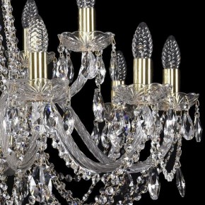 Подвесная люстра Bohemia Ivele Crystal 1402 1402/10+5/300/G в Чайковском - chaykovskiy.mebel24.online | фото 2