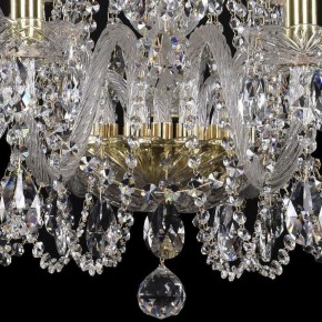 Подвесная люстра Bohemia Ivele Crystal 1402 1402/10+5/300/G в Чайковском - chaykovskiy.mebel24.online | фото 3