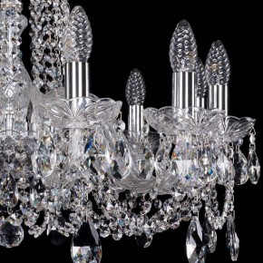 Подвесная люстра Bohemia Ivele Crystal 1402 1402/12/240/Ni в Чайковском - chaykovskiy.mebel24.online | фото 2
