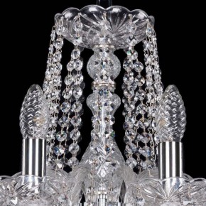 Подвесная люстра Bohemia Ivele Crystal 1402 1402/12/240/Ni в Чайковском - chaykovskiy.mebel24.online | фото 4