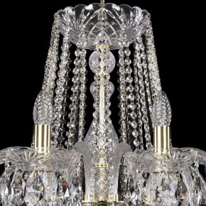 Подвесная люстра Bohemia Ivele Crystal 1402 1402/16/400/G в Чайковском - chaykovskiy.mebel24.online | фото 5