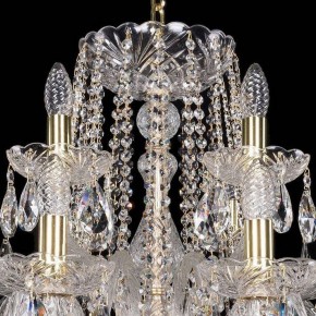 Подвесная люстра Bohemia Ivele Crystal 1402 1402/16+8/400/G в Чайковском - chaykovskiy.mebel24.online | фото 4