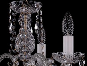 Подвесная люстра Bohemia Ivele Crystal 1402 1402/3/141/Pa в Чайковском - chaykovskiy.mebel24.online | фото 3